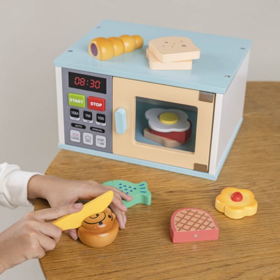 Wooden Microwave 