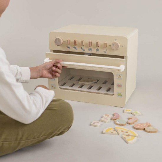 Cream Wooden oven