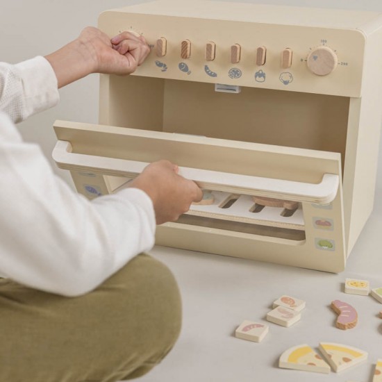 Cream Wooden oven