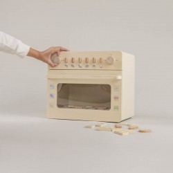 Cream Wooden oven