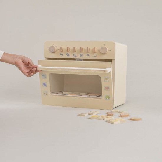 Cream Wooden oven