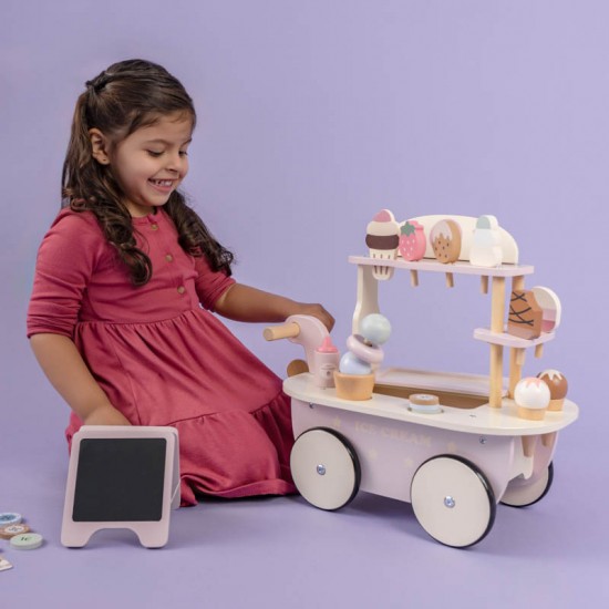 Carrito de Helados de Madera Sweet Treats