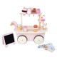 Carrito de Helados de Madera Sweet Treats