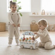 Carrito de Helados de Madera Frosty Fun