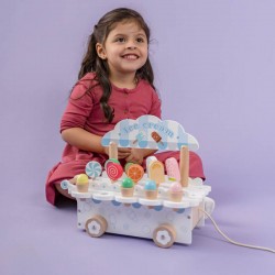 Carrito de Helados de Madera Frosty Fun
