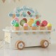 Carrito de Helados de Madera Frosty Fun
