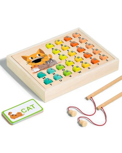 Pesca Abecedario: Juego Educativo de Letras