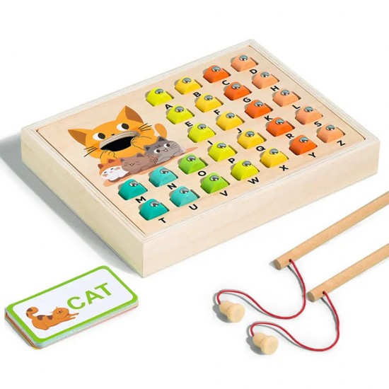 Pesca Abecedario: Juego Educativo de Letras