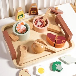 Set de Cocina Gourmet Infantil de Madera