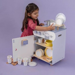 Mini Cocina de Madera Chef Compacto