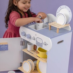 Mini Cocina de Madera Chef Compacto