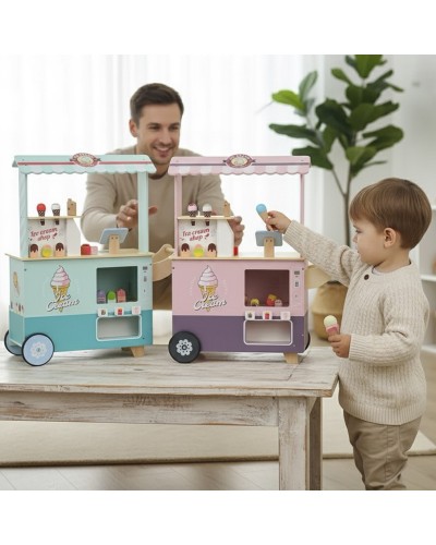 Carrito de Helados de Juguete - Diversión Pastel