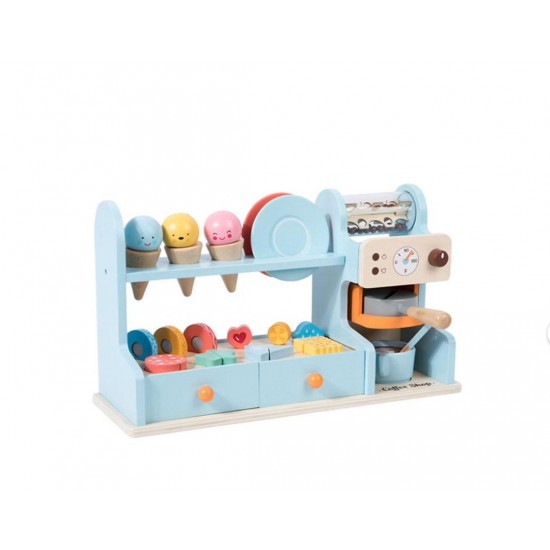 Mini Cafetería de Madera Sweet Barista